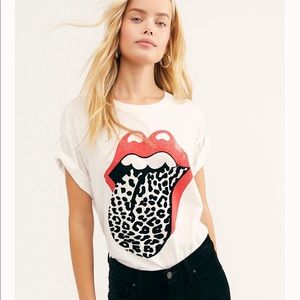 Free People Rolling Stones tee by Daydreamer